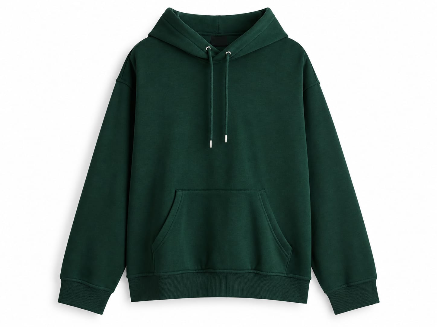 H&M Loose Fit Hoodie – Dark Green